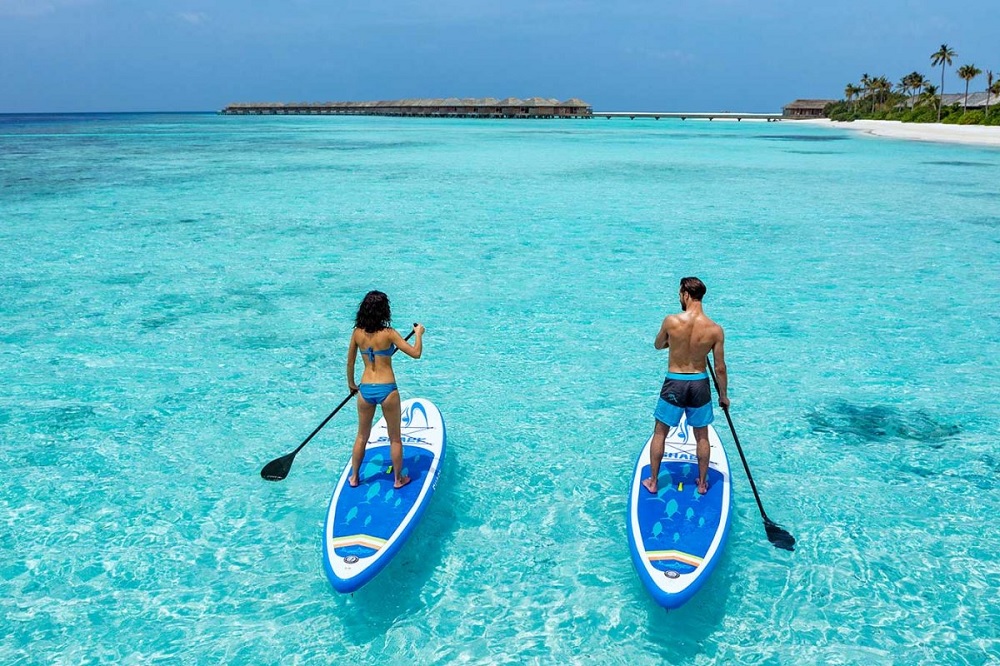 Paddle Boarding Maldives